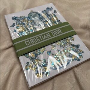 Christian Dior Notebook with Gold Accents